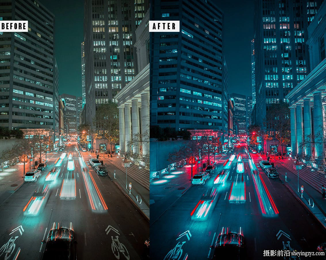 港风城市夜景赛博朋克LR预设手机调色滤镜Hongkong Lightrom Presets