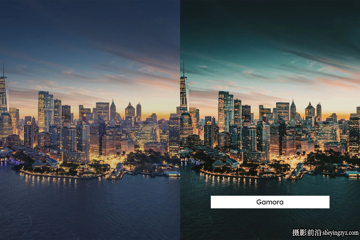 城市风光橙绿色调LR预设LUT预设 Emerald Lightroom Presets