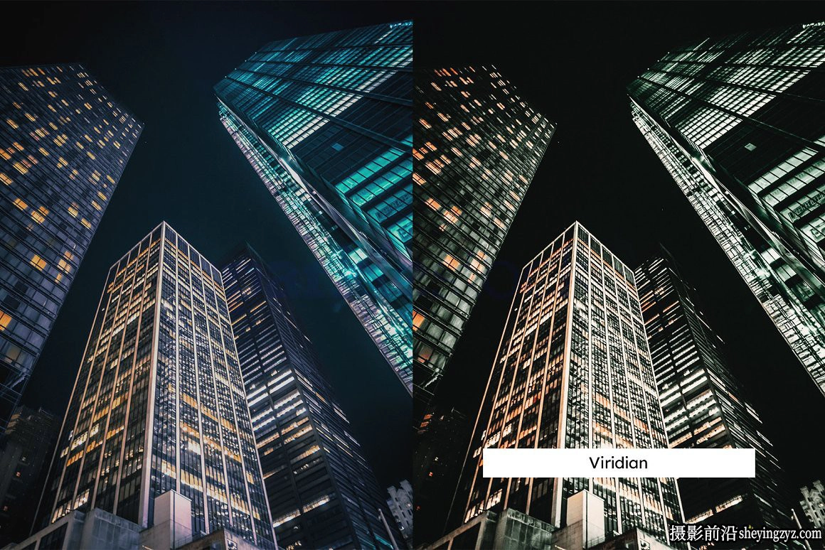 城市风光橙绿色调LR预设LUT预设 Emerald Lightroom Presets