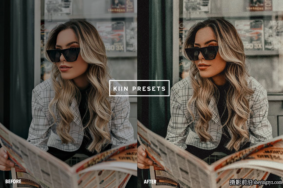 秋季情绪胶片人像调色LR预设 PARISIAN FALL LR PRESETS