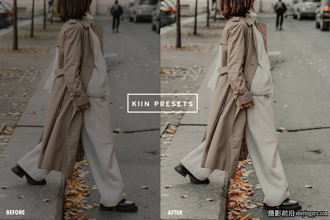 秋季情绪胶片人像调色LR预设 PARISIAN FALL LR PRESETS