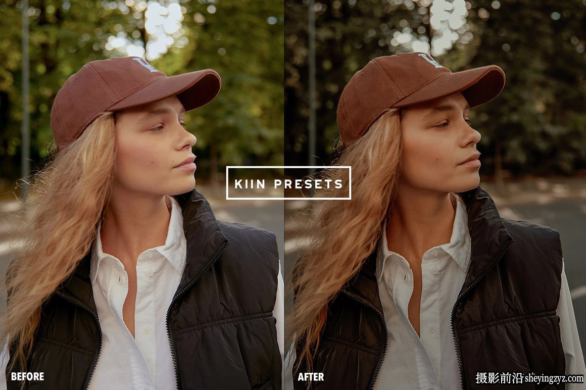 秋季情绪胶片人像调色LR预设 PARISIAN FALL LR PRESETS