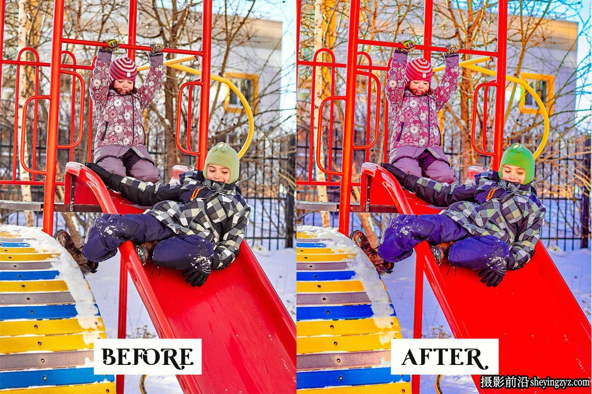 明亮生动游乐场后期调色LR预设 15 Playground Lightroom Presets