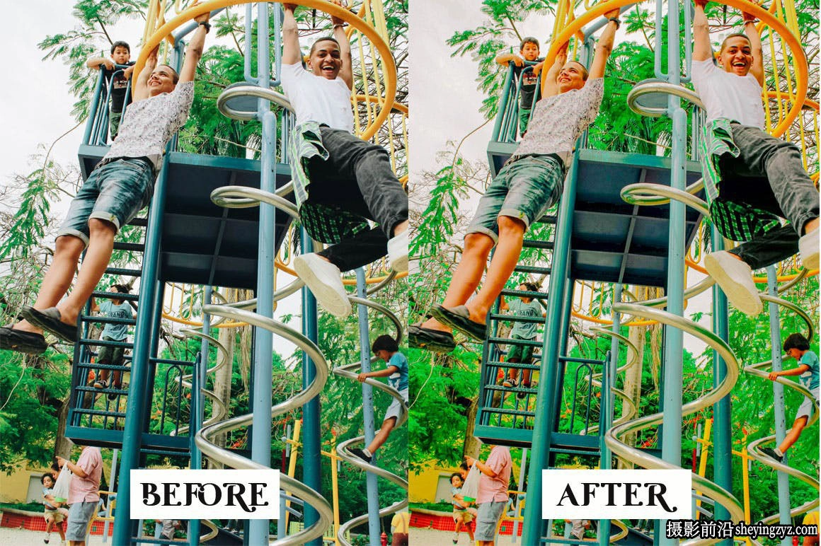 明亮生动游乐场后期调色LR预设 15 Playground Lightroom Presets