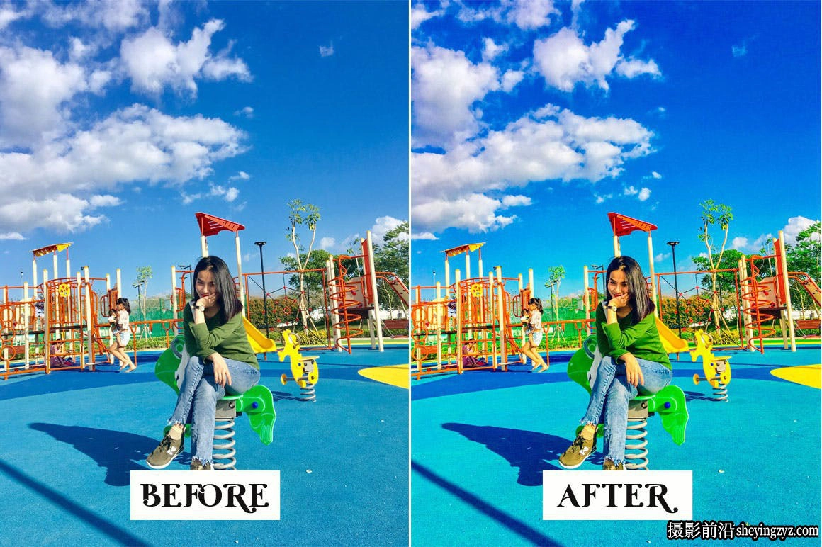 明亮生动游乐场后期调色LR预设 15 Playground Lightroom Presets