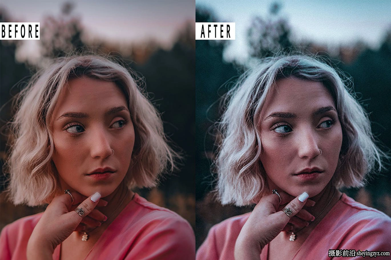 情绪电影人像调色LR预设手机调色滤镜 Cinematic Portrait Presets