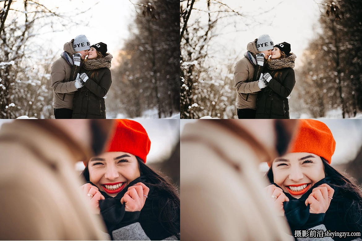 质感电影人像调色LR预设手机滤镜 Happy Holiday Lightroom Presets