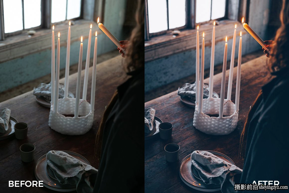 户外电影风光调色LR预设手机调色滤镜 Festive Winter Preset Bundle