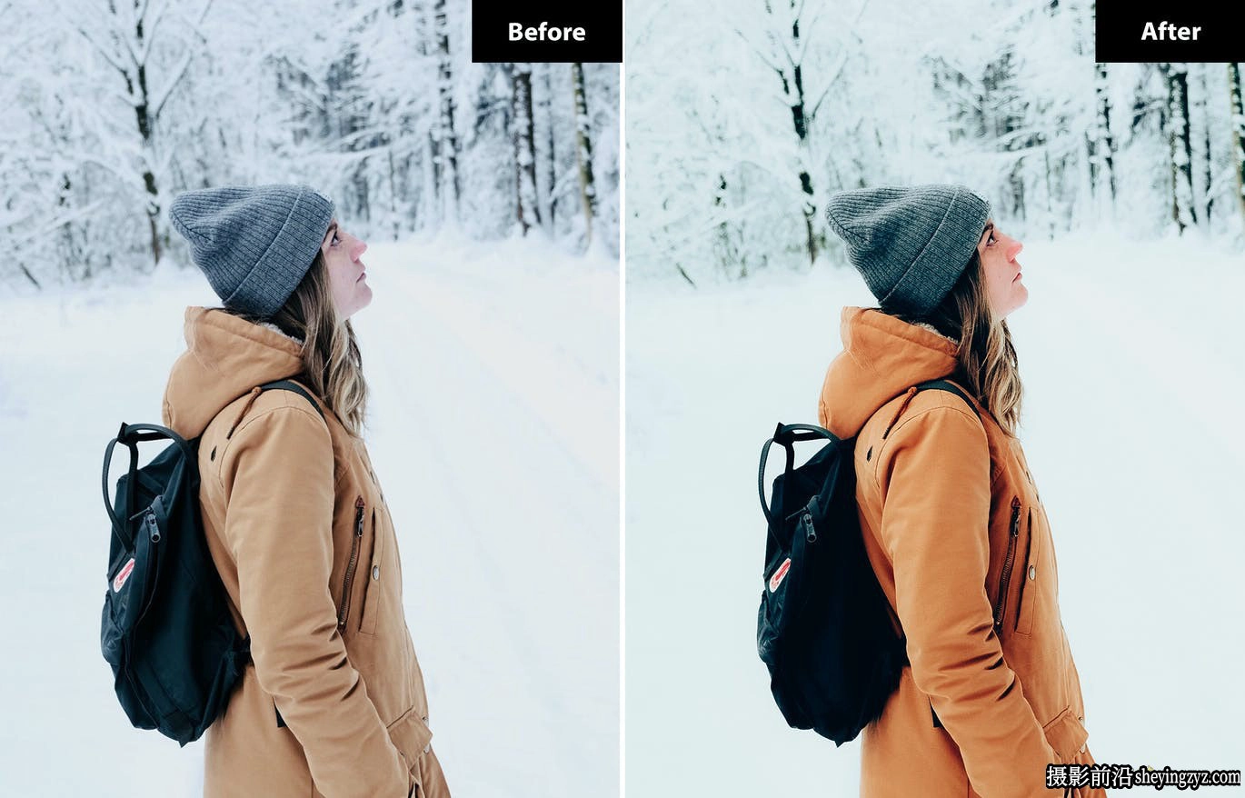 冬季旅行电影人像调色LR预设 Snow Travel Lightroom Presets