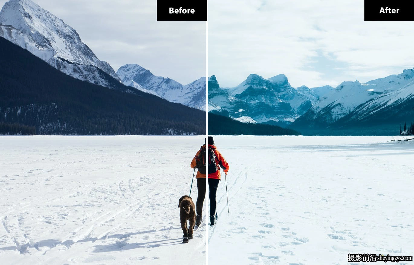 冬季旅行电影人像调色LR预设 Snow Travel Lightroom Presets