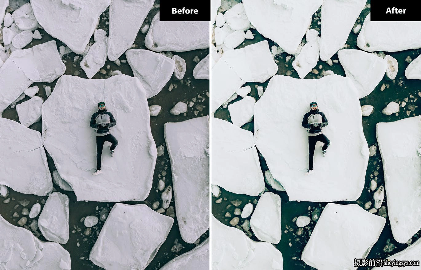 冬季旅行电影人像调色LR预设 Snow Travel Lightroom Presets