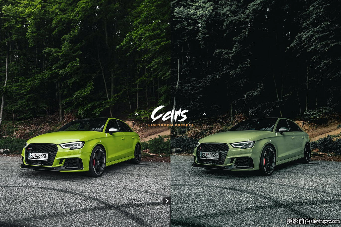 质感电影汽车摄影调色LR预设手机滤镜 Sick Cars Lightroom Presets