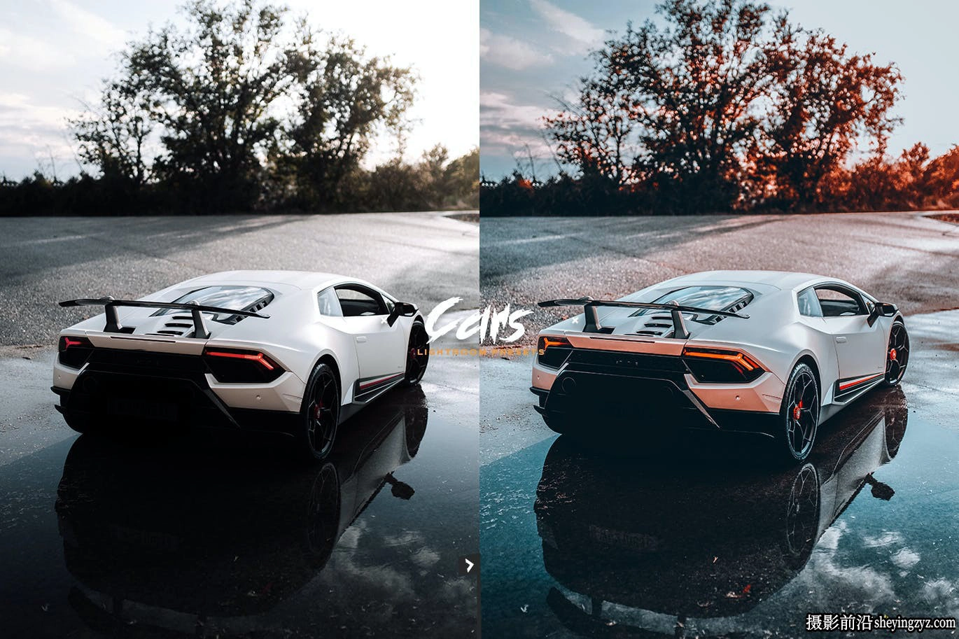 质感电影汽车摄影调色LR预设手机滤镜 Sick Cars Lightroom Presets