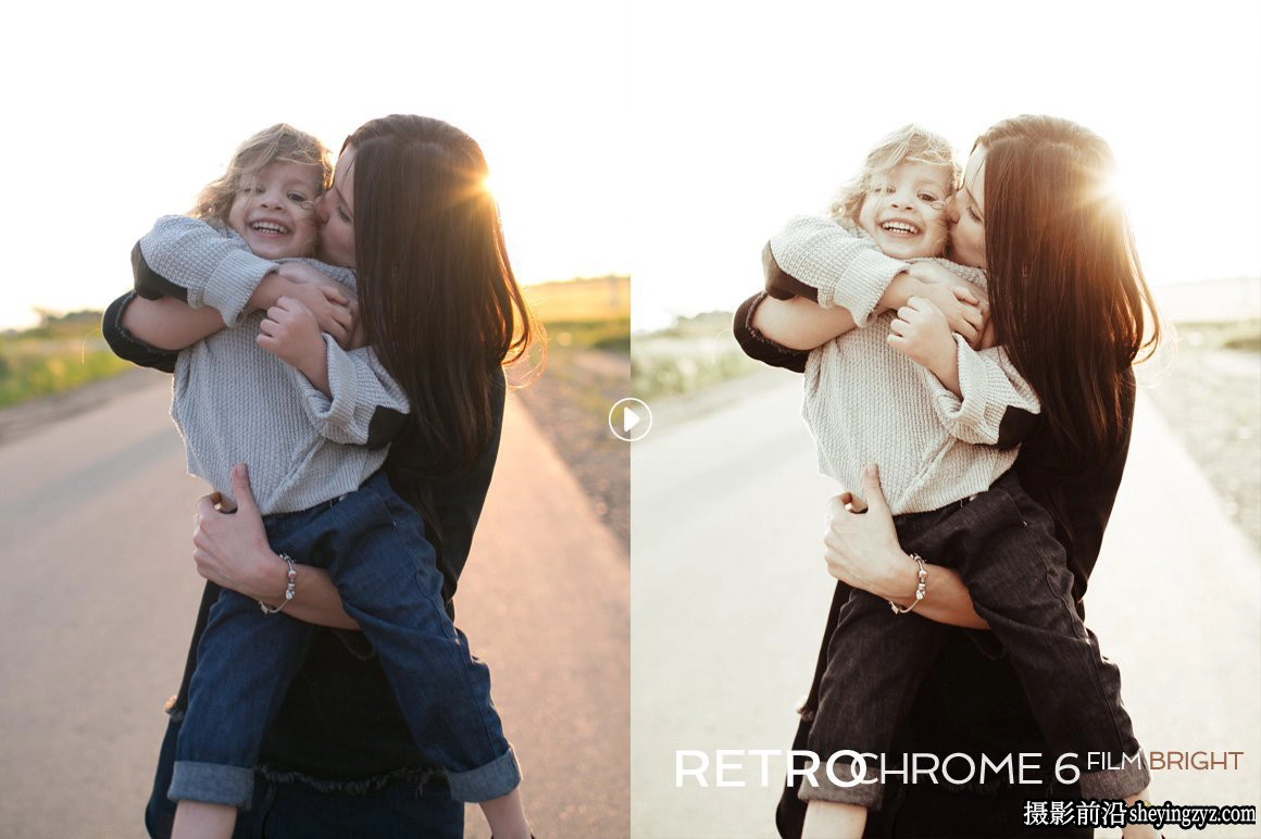 电影色彩复古人像LR预设调色滤镜 Retrochrome Lightroom Preset