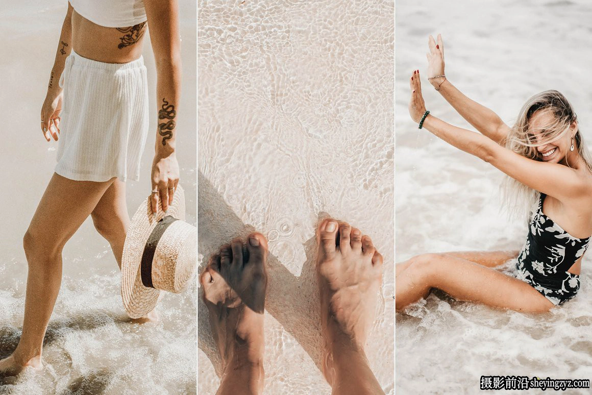 米色效果人像后期调色LR预设手机滤镜 Beige Lightroom Presets