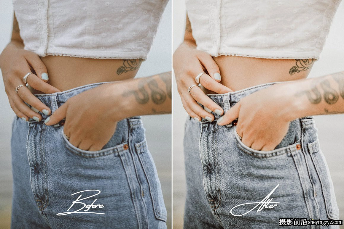 米色效果人像后期调色LR预设手机滤镜 Beige Lightroom Presets