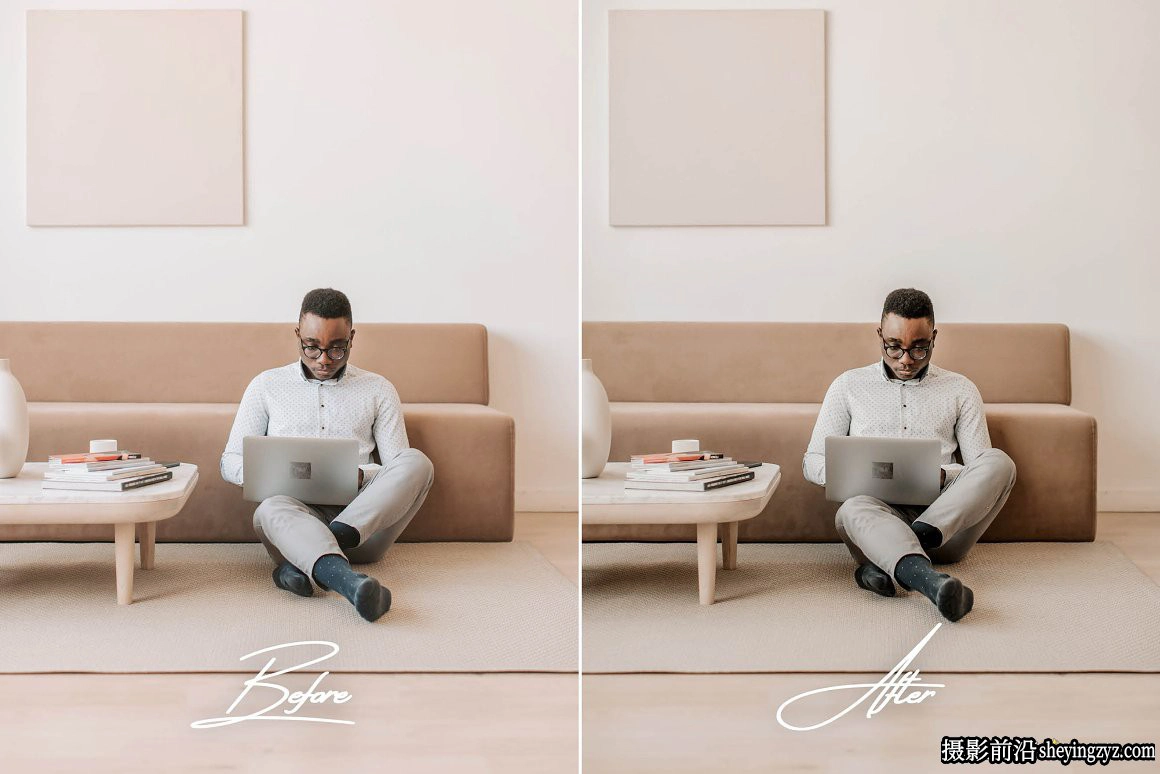 米色效果人像后期调色LR预设手机滤镜 Beige Lightroom Presets