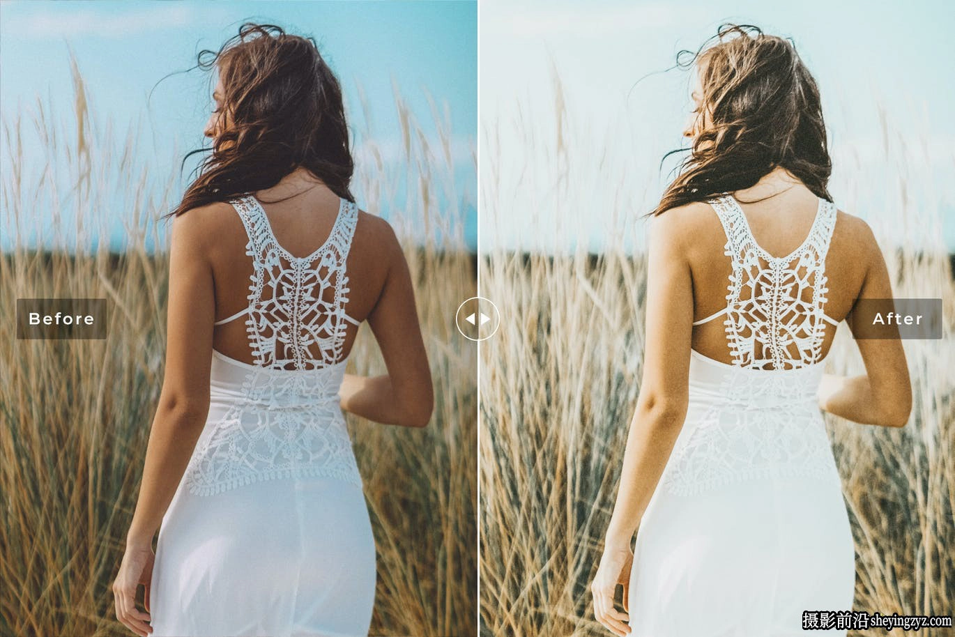 复古胶片人像后期调色LR预设手机调色滤镜 Lace Lightroom Presets