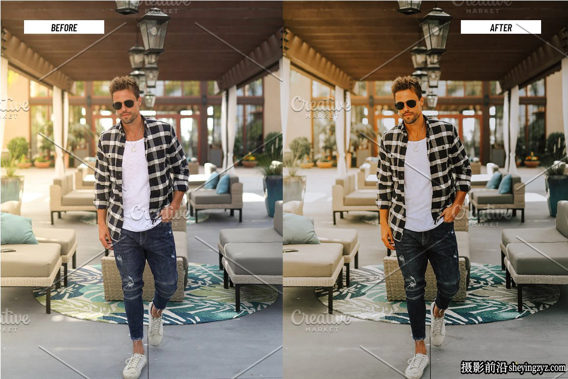电影胶片干净人像调色LR预设手机滤镜Rich Clean Lightroom Presets