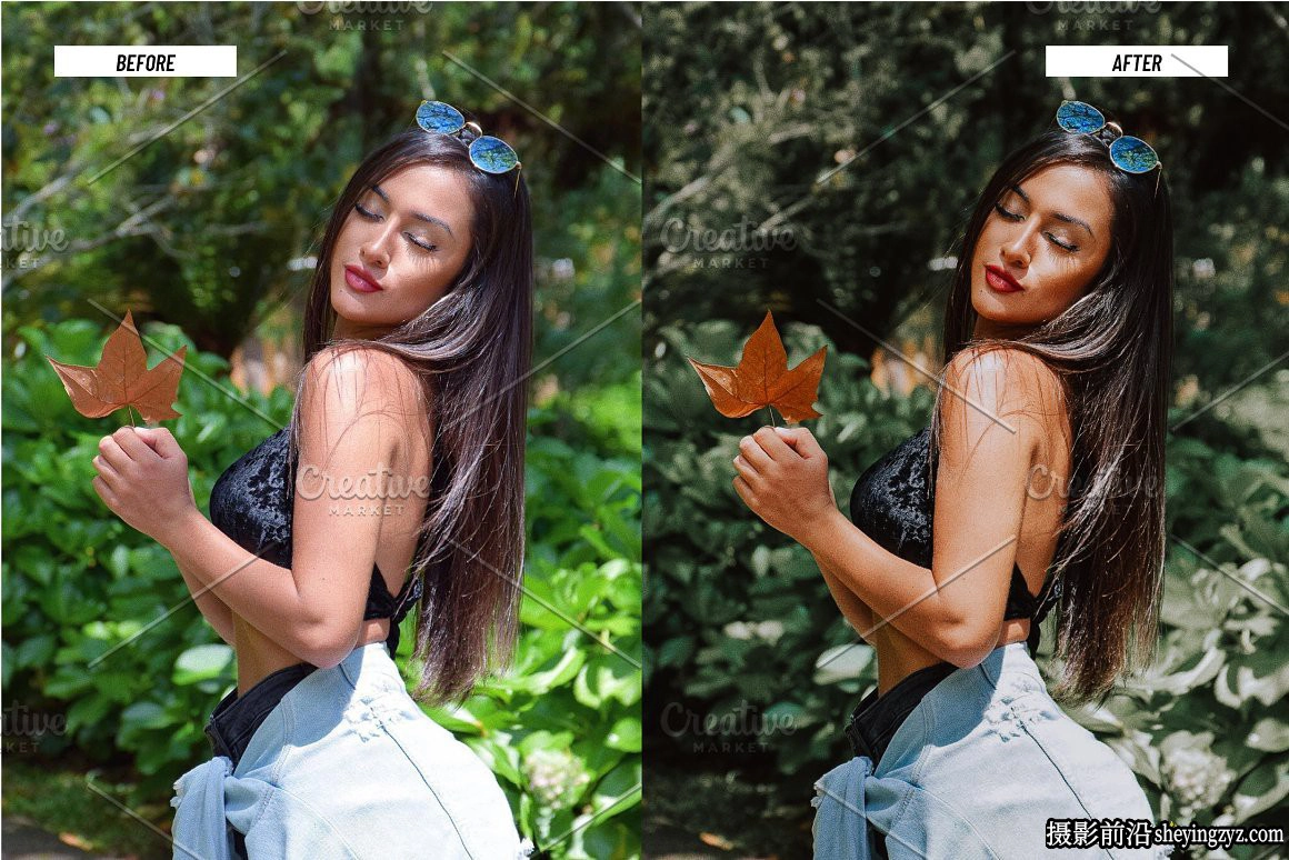 电影胶片干净人像调色LR预设手机滤镜Rich Clean Lightroom Presets
