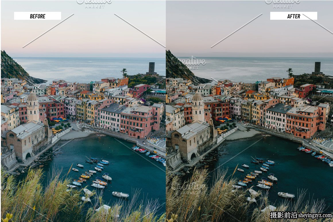 电影胶片干净人像调色LR预设手机滤镜Rich Clean Lightroom Presets