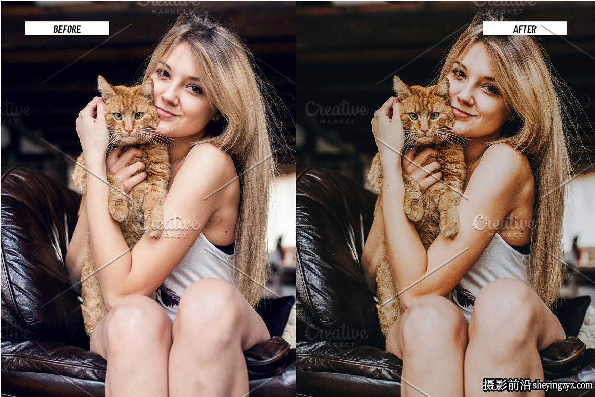 电影胶片干净人像调色LR预设手机滤镜Rich Clean Lightroom Presets
