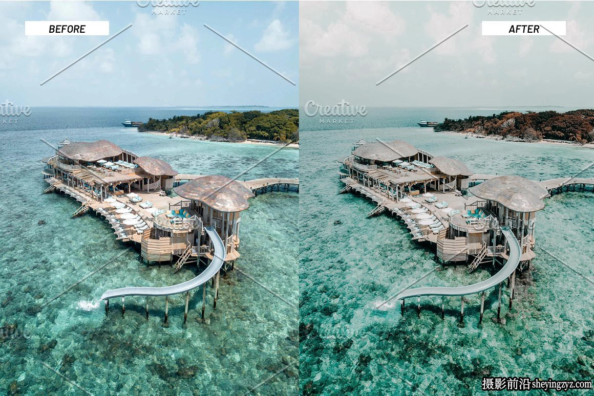 森系旅拍人像调色LR预设及手机调色滤镜 Jungle Lightroom Presets