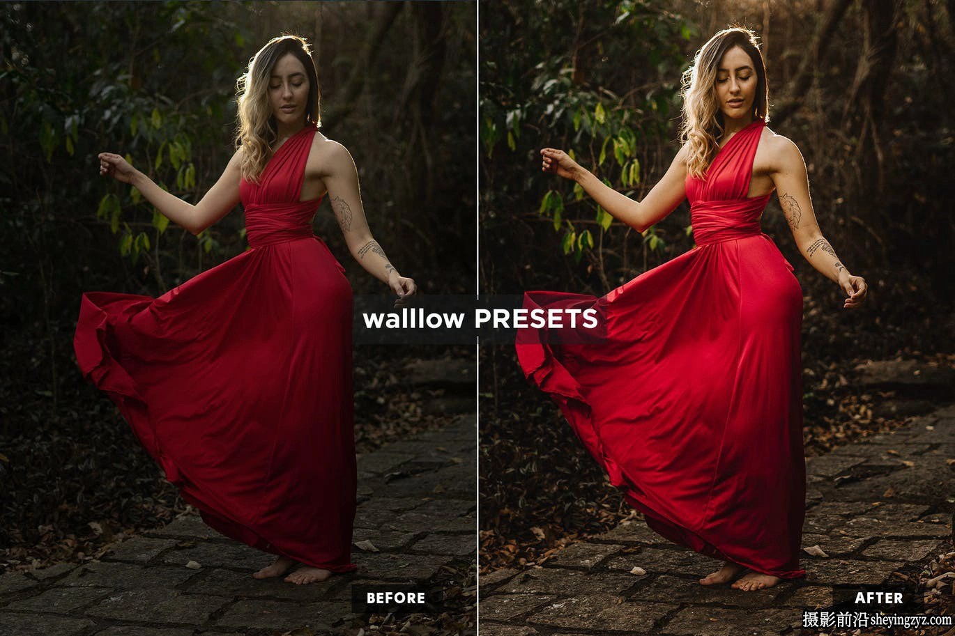 波西米亚风格时尚人像调色LR预设手机滤镜 Bohemian Style Presets