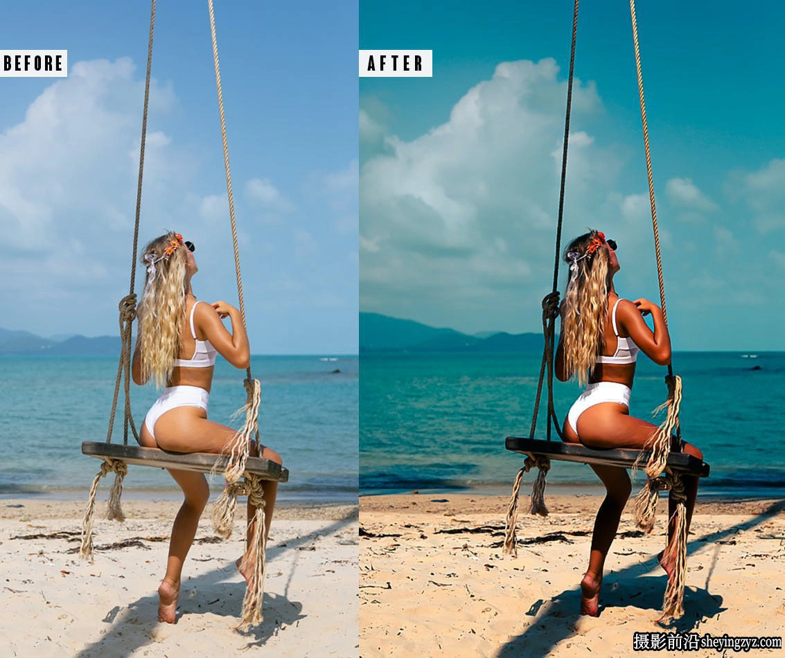夏季旅拍人像调色LR预设手机滤镜 Summer Tones Lightrom Presets