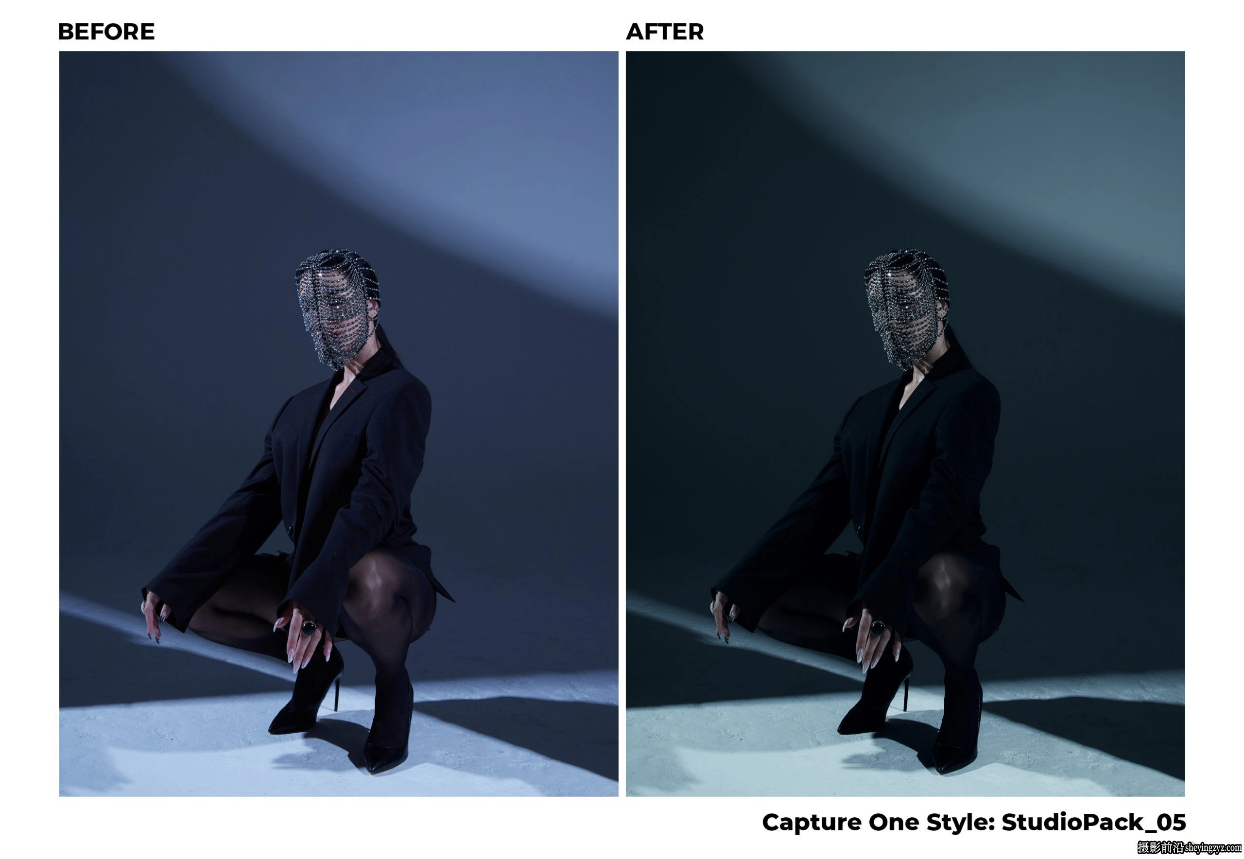 11种专业时尚时装棚拍人像后期调色Capture One预设 Maksim Serikow