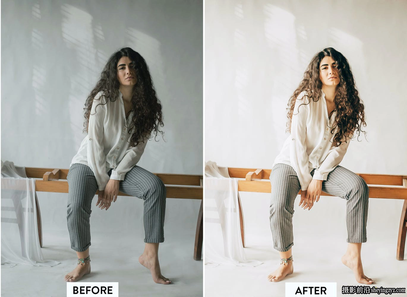 明亮通透电影胶片人像调色LR预设 BRIGHT AIRY LR PRESETS
