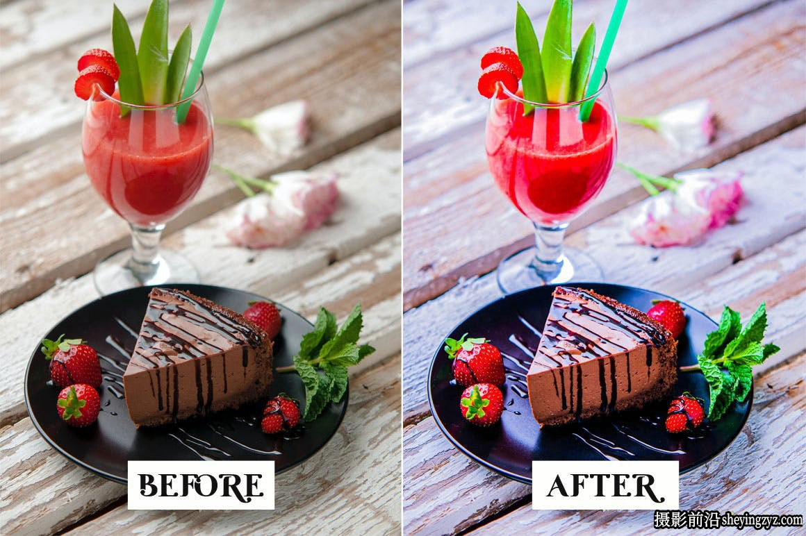明亮鲜艳清新糖果色LR预设手机调色滤镜 Dessert Lightroom Presets