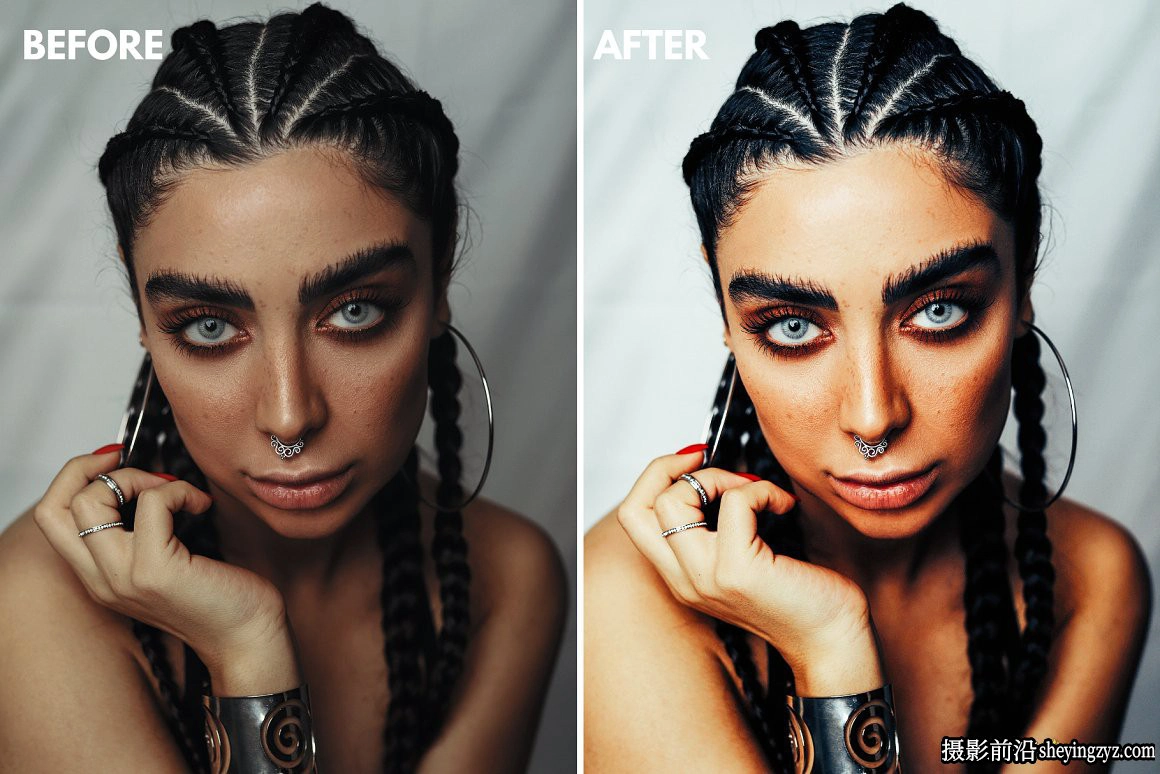 时尚电影人像调色LR预设手机调色滤镜 Portrait Lightroom Presets