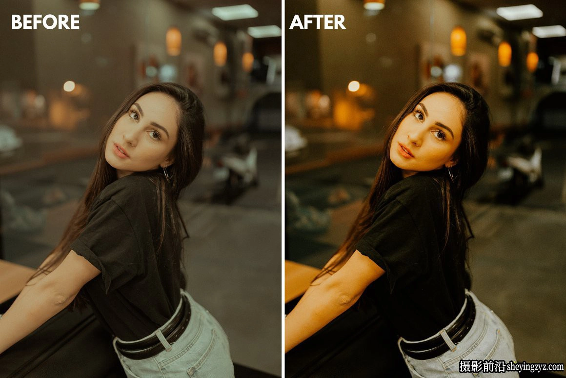 时尚电影人像调色LR预设手机调色滤镜 Portrait Lightroom Presets