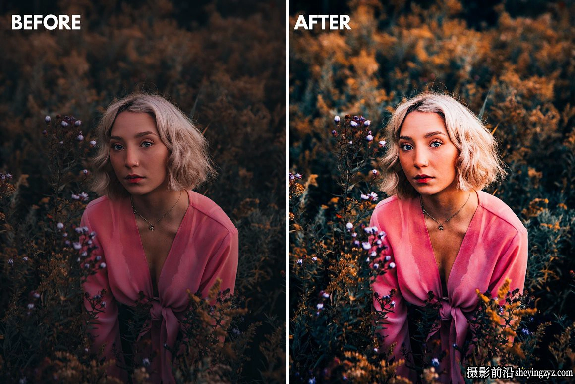 时尚电影人像调色LR预设手机调色滤镜 Portrait Lightroom Presets