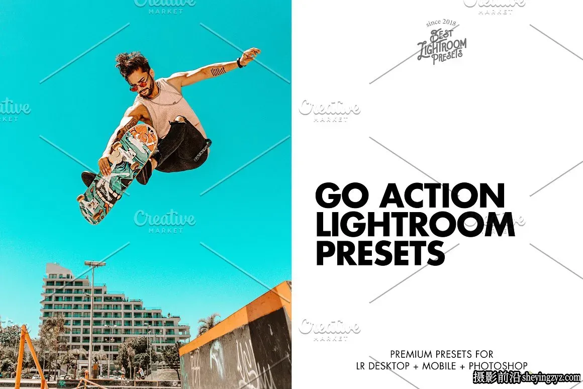 无人机航拍电影调色LR预设手机调色滤镜 Sports Lightroom Presets