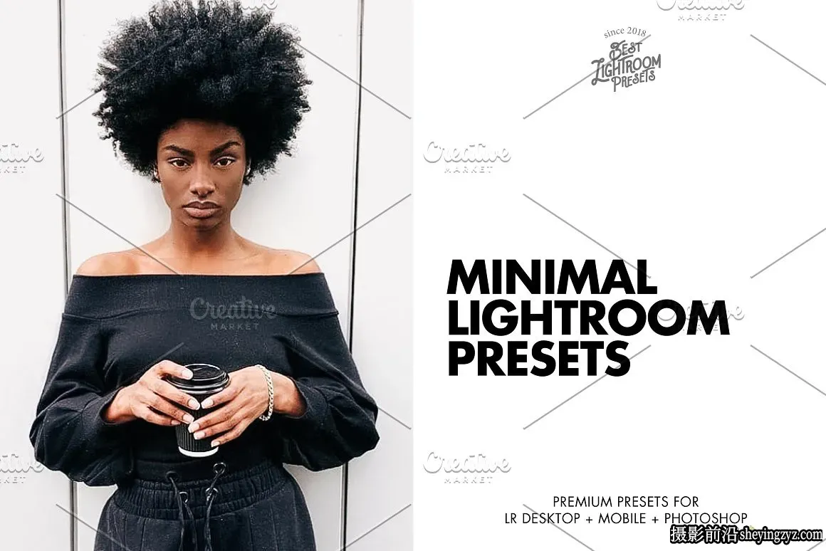 干净简约人像调色LR预设手机滤镜 Clean Minimal Lightroom Presets