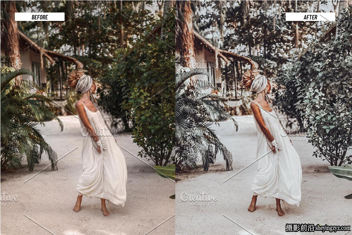 波西米亚风格人像调色LR预设手机调色滤镜 Boho Lightroom Presets