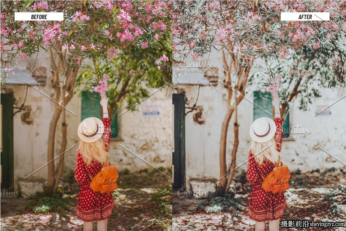 波西米亚风格人像调色LR预设手机调色滤镜 Boho Lightroom Presets