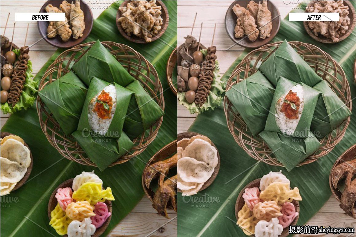 美食摄影后期调色LR预设手机调色滤镜 Food  Lightroom presets