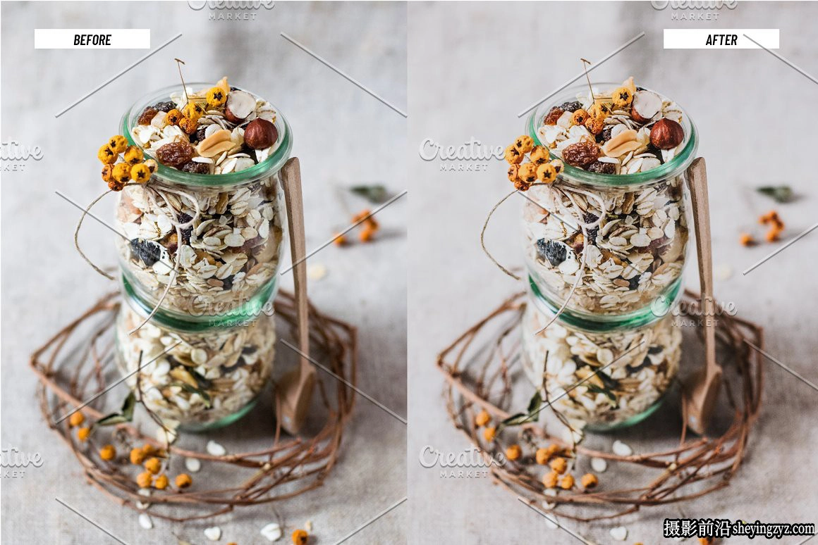 美食摄影后期调色LR预设手机调色滤镜 Food  Lightroom presets