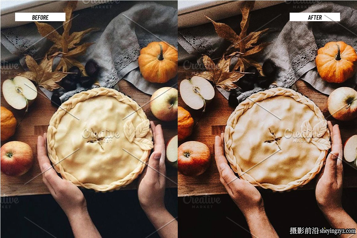 美食摄影后期调色LR预设手机调色滤镜 Food  Lightroom presets