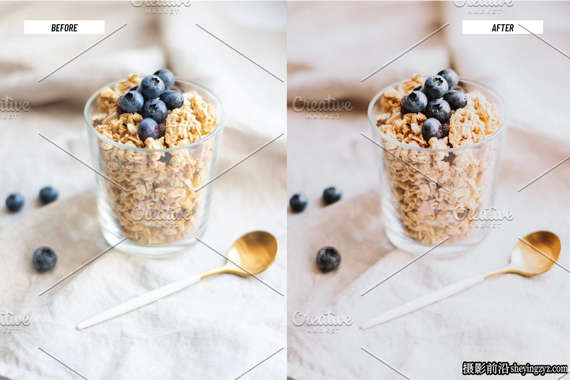 美食摄影后期调色LR预设手机调色滤镜 Food  Lightroom presets