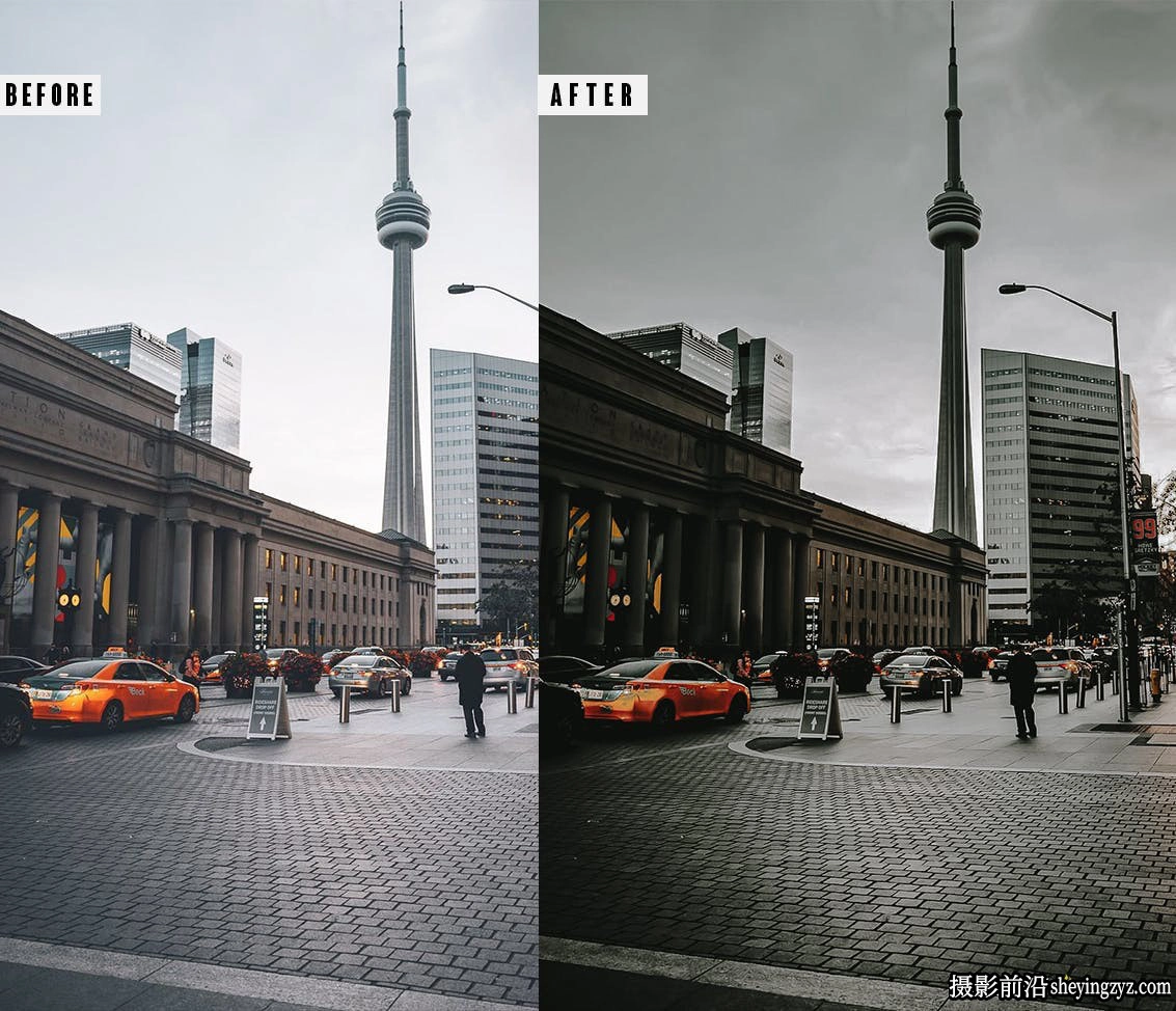 城市街拍电影风光调色LR预设手机调色滤镜 Newyork Lightrom Presets