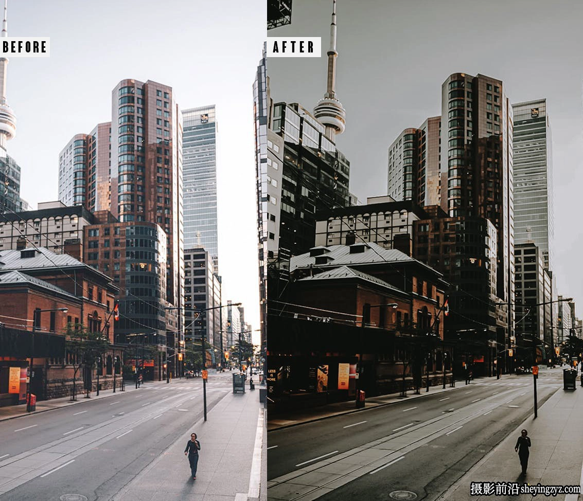 城市街拍电影风光调色LR预设手机调色滤镜 Newyork Lightrom Presets
