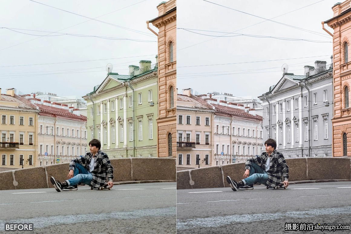 城市旅拍情绪街头摄影电影人像LR预设 Moody Rich Lightroom Presets
