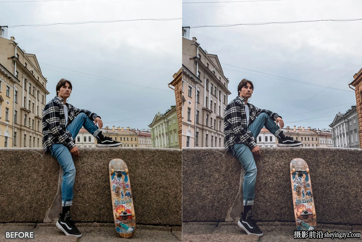 城市旅拍情绪街头摄影电影人像LR预设 Moody Rich Lightroom Presets