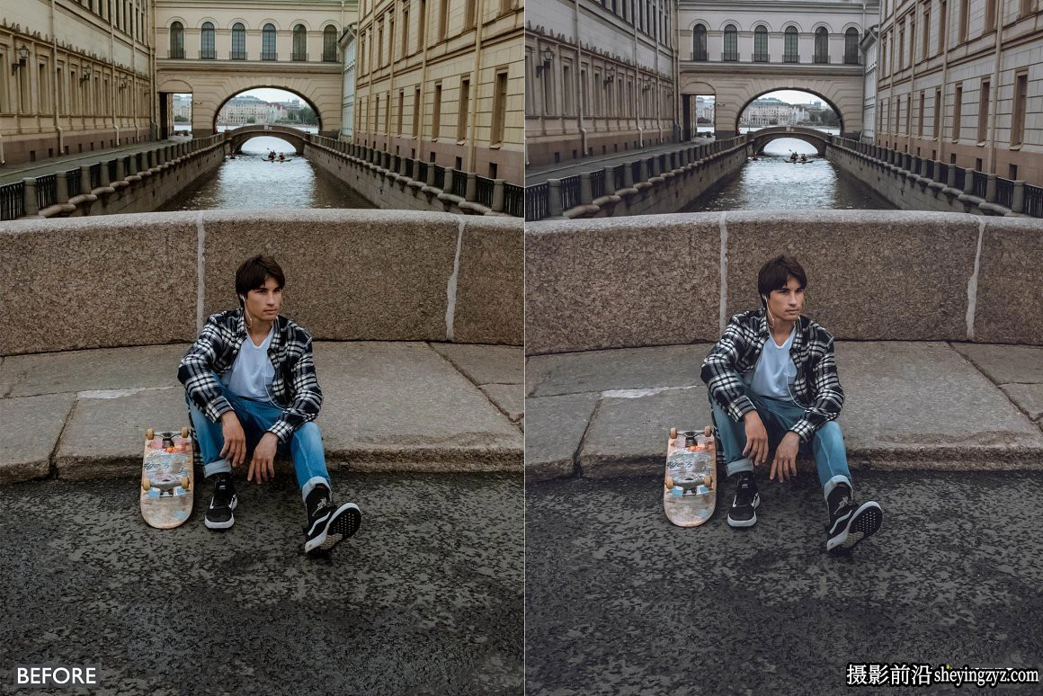 城市旅拍情绪街头摄影电影人像LR预设 Moody Rich Lightroom Presets