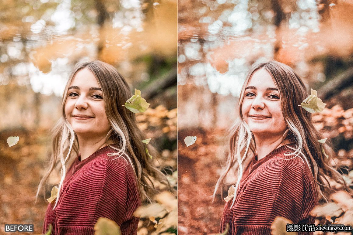 秋季电影风光调色LR预设手机滤镜 Autumn Vibrant Lightroom Presets