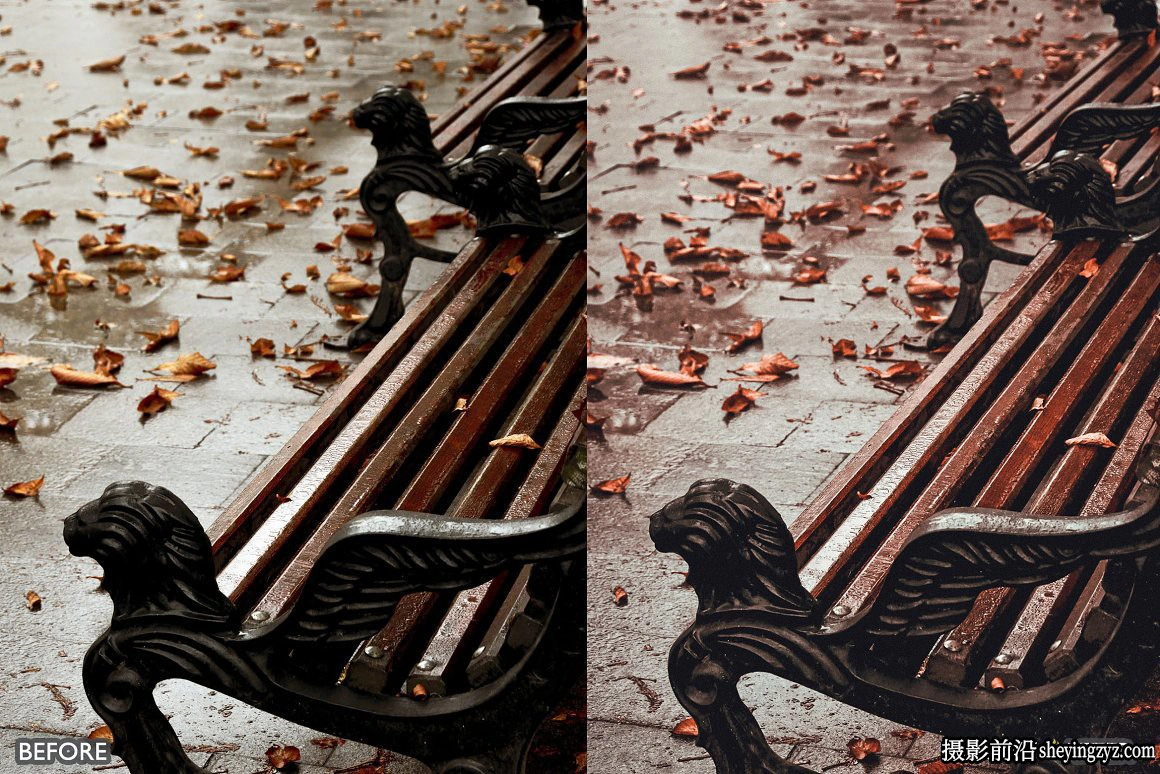 秋季电影风光调色LR预设手机滤镜 Autumn Vibrant Lightroom Presets